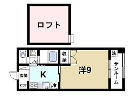 奈良県奈良市六条1丁目（賃貸アパート1K・2階・34.70㎡） その2