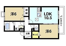 奈良県奈良市押熊町（賃貸アパート2LDK・1階・54.75㎡） その2