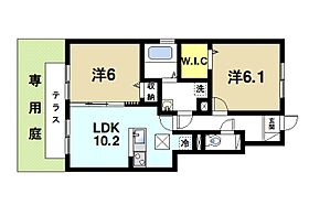 奈良県大和郡山市北郡山町（賃貸アパート2LDK・1階・54.85㎡） その2