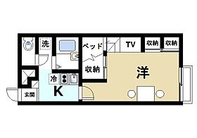 奈良県大和郡山市小泉町東2丁目（賃貸アパート1K・1階・23.18㎡） その2