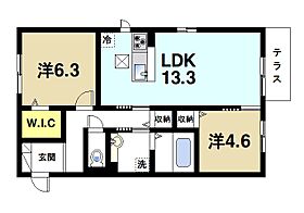 奈良県奈良市六条2丁目（賃貸アパート2LDK・1階・59.92㎡） その2