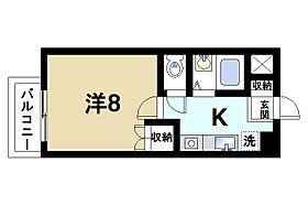 ニューコーポラス新大宮  ｜ 奈良県奈良市芝辻町4丁目（賃貸マンション1K・8階・26.50㎡） その2