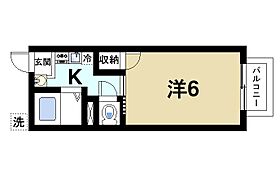 吉田ハイツI  ｜ 奈良県奈良市法蓮町（賃貸アパート1K・2階・19.58㎡） その2