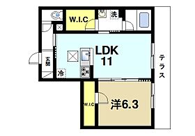 奈良県奈良市三条栄町（賃貸マンション1LDK・1階・45.52㎡） その2