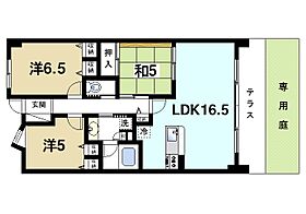 奈良県奈良市肘塚町（賃貸マンション3LDK・1階・72.95㎡） その2