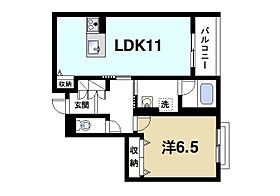 ライムストーン新大宮  ｜ 奈良県奈良市大宮町6丁目（賃貸マンション1LDK・2階・46.92㎡） その2