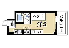 シャンクレール奈良  ｜ 奈良県奈良市北小路町（賃貸マンション1R・1階・15.00㎡） その2