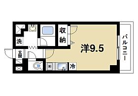 奈良県奈良市三条本町（賃貸マンション1R・6階・28.70㎡） その2