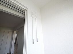 室内洗濯置き場