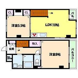 阪急神戸本線 王子公園駅 徒歩8分 2階/-