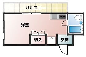 ベルハウス壱番館 306 ｜ 和歌山県和歌山市船場町（賃貸マンション1R・3階・19.55㎡） その2