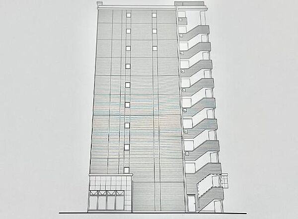 友田町店舗付き新築マンション ｜和歌山県和歌山市友田町2丁目(賃貸マンション2LDK・10階・63.03㎡)の写真 その3