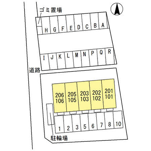 HOLLi 201｜和歌山県和歌山市布引(賃貸アパート1R・2階・30.27㎡)の写真 その3