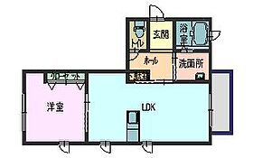 アヴェンヌ太田 206 ｜ 和歌山県和歌山市太田137-1（賃貸アパート1LDK・2階・42.17㎡） その2