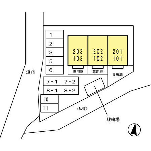 D-room Ｑ10 101｜和歌山県和歌山市井辺(賃貸アパート2DK・1階・52.37㎡)の写真 その3