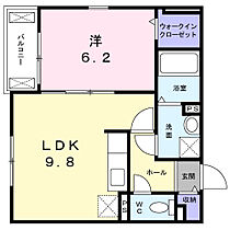 フォレスタ・高松III 205 ｜ 和歌山県和歌山市西高松2丁目16-1（賃貸アパート1LDK・2階・39.44㎡） その2