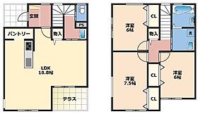 仮）JOYシエナ西高松 D ｜ 和歌山県和歌山市西高松2丁目（賃貸一戸建3LDK・1階・97.70㎡） その2