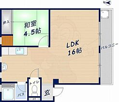 第2シャトー平安 303 ｜ 大阪府東大阪市昭和町20番3号（賃貸マンション1LDK・3階・42.00㎡） その2