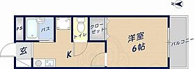 アダージョM  ｜ 大阪府東大阪市若江南町４丁目1番5号（賃貸マンション1K・3階・22.00㎡） その2