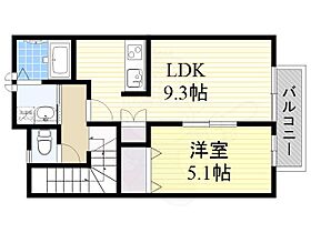 大阪府東大阪市加納８丁目2番20号（賃貸アパート1LDK・2階・43.22㎡） その2