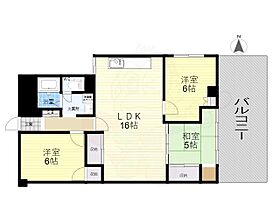 ＮＳハイツ鴻池  ｜ 大阪府東大阪市西鴻池町２丁目（賃貸マンション3LDK・2階・73.31㎡） その2