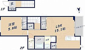 大阪府東大阪市東山町2番25号（賃貸アパート1LDK・2階・49.88㎡） その2