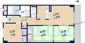 大阪府東大阪市吉田本町３丁目4番3号（賃貸マンション3LDK・4階・75.11㎡） その2