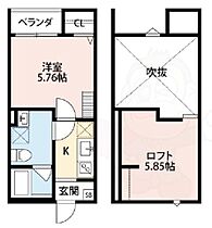 大阪府東大阪市新庄２丁目21番6号（賃貸アパート1K・1階・20.76㎡） その2