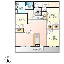 Brandnew City E  ｜ 長野県上田市常入１丁目（賃貸マンション3LDK・6階・73.93㎡） その2