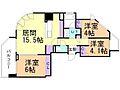 グランファーレ伏見グランシャリオ9階15.2万円