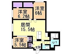 レブニーズ ザ・レジデンス 宮の森 3階