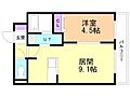 ALPHASQUARE宮の森2条2階6.8万円