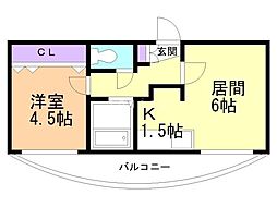 ヴィレッジ円山 4階
