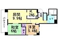 コア大通2階6.4万円