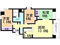 第1九条シャトー桂和6階8.3万円