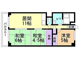 間取図画像 3LDK
