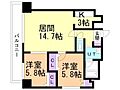 ハイムエルデZW8階11.7万円