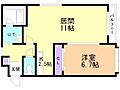 フォンテーヌ山の手2階5.4万円