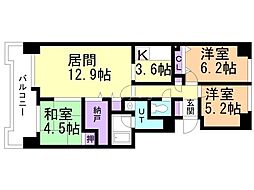 間取図画像 3LDK