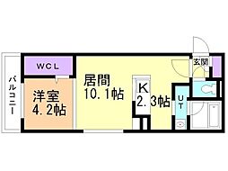 札幌市営東西線 琴似駅 徒歩2分 4階/-
