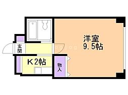 ローヤルハイツ南8条(旧フラット幌西) 4階/407