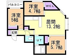 アルファスクエア南1西18 8階/801