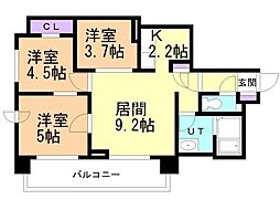 レジディア北2条イーストII 12階