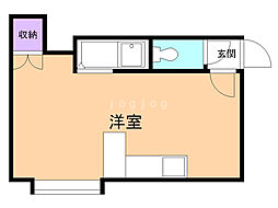間取図画像 ワンルーム