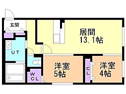 Saliente Yamahana:サリエンテ ヤマハナ 3階/-