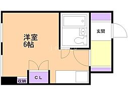 間取図画像 ワンルーム