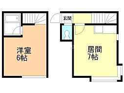南ステージ5條 1DKの間取図画像