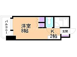 アン・セリジェ弐番館 1Kの間取図画像