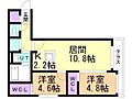 URBANFLATS二十四軒1階10.6万円