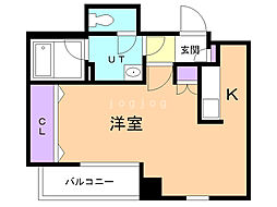 八光ビルノンナミーア 1Kの間取図画像